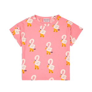 BOBO CHOSES – PELICAN ALL OVER T-SHIRT KID