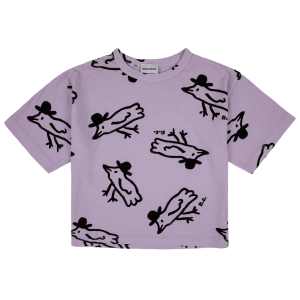 BOBO CHOSES – MR BIRDIE ALL OVER SHORT SLEEVE T-SHIRT KID