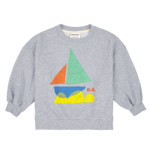 BOBO CHOSES – MULTICOLOR SAIL BOAT SWEATSHIRT KID