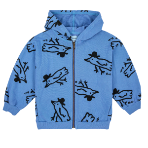 BOBO CHOSES – MR BIRDIE ZIPPED SWEATSHIRT KID