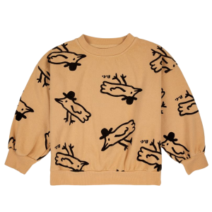 BOBO CHOSES – MR BIRDIE ALL OVER SWEATSHIRT KID