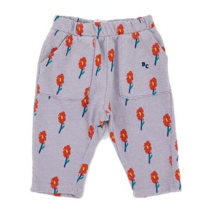 BOBO CHOSES – FLOWERS ALL OVER JOGGING PANTS BABY