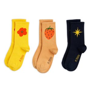 MINI RODINI – 3-PACK STRAWBERRIES SOCKS
