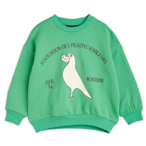 MINI RODINI – PIGEON SWEATSHIRT GREEN