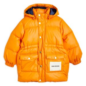 MINI RODINI – HEAVY PUFFER JACKET ORANGE