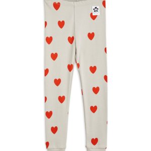 MINI RODINI – HEARTS LEGGINGS GREY