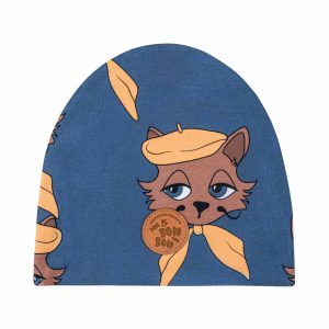 DEAR SOPHIE – ARTISCAT BLUE BEANIE