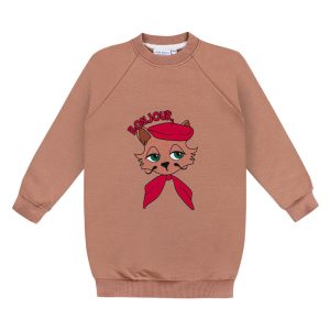 DEAR SOPHIE – ARTISCAT BROWN TUNIC