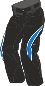 Side-zip insulated pants