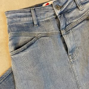 TRW-Brown maxi denim skirt pula