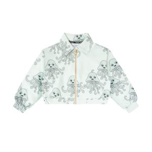 DEAR SOPHIE – JELLYFISH MINT CROP JACKET