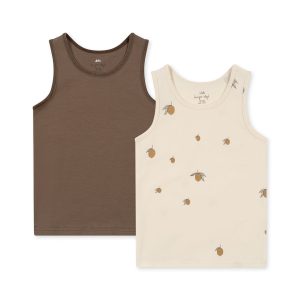 KONGES SLÖJD – BASIC 2-PACK TANKTOP GOTS