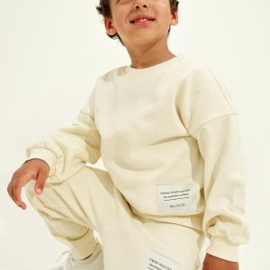 MAINIO – SUPERPOWER SWEATSHIRT PALE YELLOW