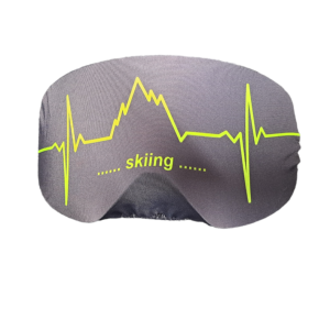 Goggle Cover, Heart beat, skiing…