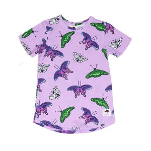 MULLIDO – LILAC BUTTERFLIES T-SHIRT