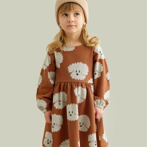 MAINIO – FLOOF JACQUARD DRESS